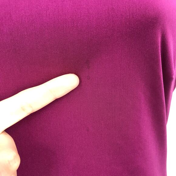 Khanum's Kara Diamante Trim Mini Dress L Halterneck Tie Open Back Faux Pearl - Picture 6 of 8